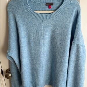 Vince Camuto Light Blue Women's Crew Neck Sweater